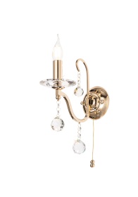 Bianco French Gold Crystal Wall Lights Diyas Armed Wall Lights Bianco French Gold Crystal Wall Lights Diyas Armed Wall Lights